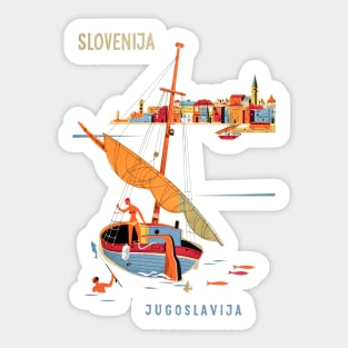 Slovenia, Yugoslavia Sticker